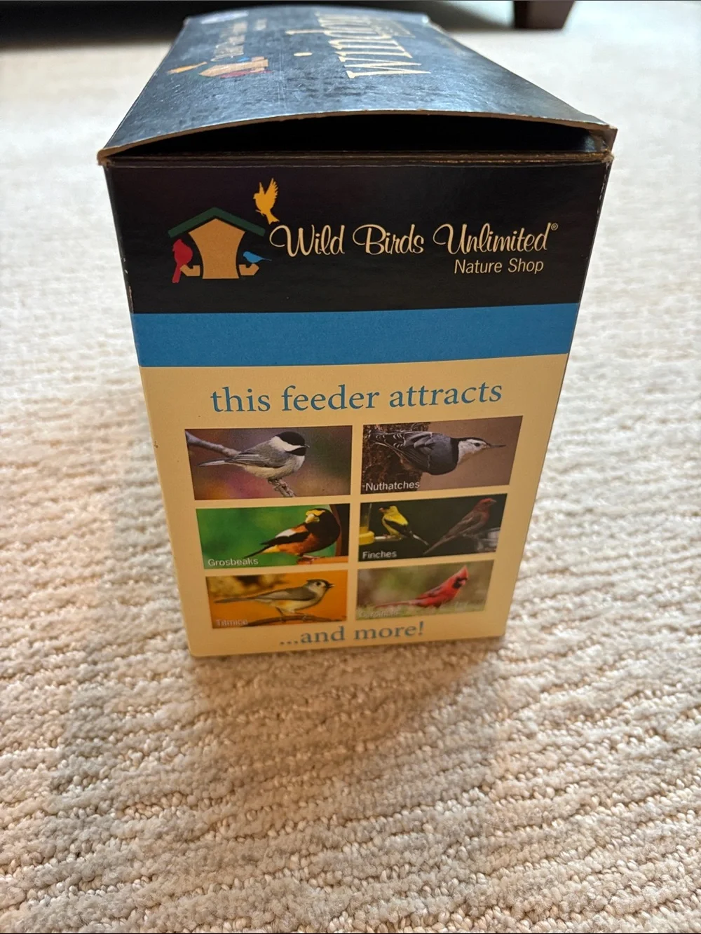 Wild Birds Unlimited Window Feeder - Clear Plastic 3/4 quart